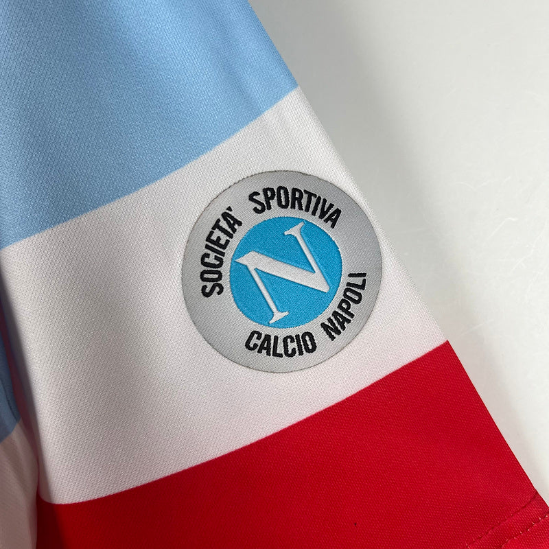 90-91 נאפולי רטרו חולצת חוץ